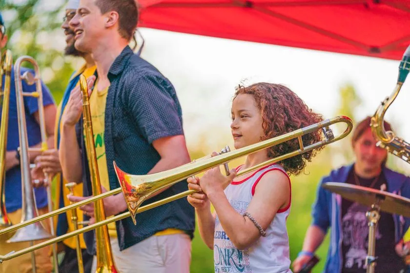 TMB Trombone - Columbia City 2023 - Photo by Dylan Lockard